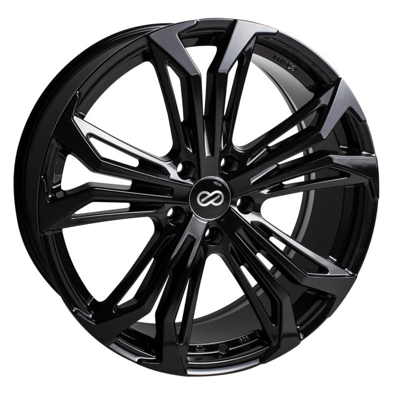 Enkei — Enkei Vortex 5 Wheel 18x8 40mm Offset, 5x120mm Bore- Black