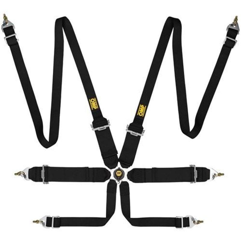 OMP — OMP First 3/2 Racing Harness Black