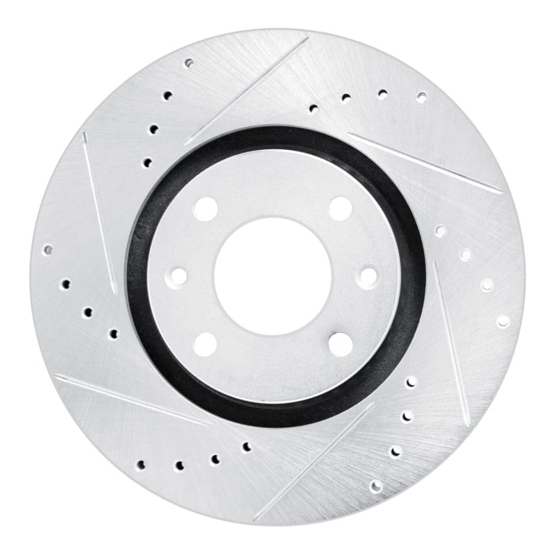 R1 Concepts — R1 03-25 Peugeot Partner (Mexico) Front Left Drilled & Slotted Silver Brake Rotor
R1 Brake Rotor Drill