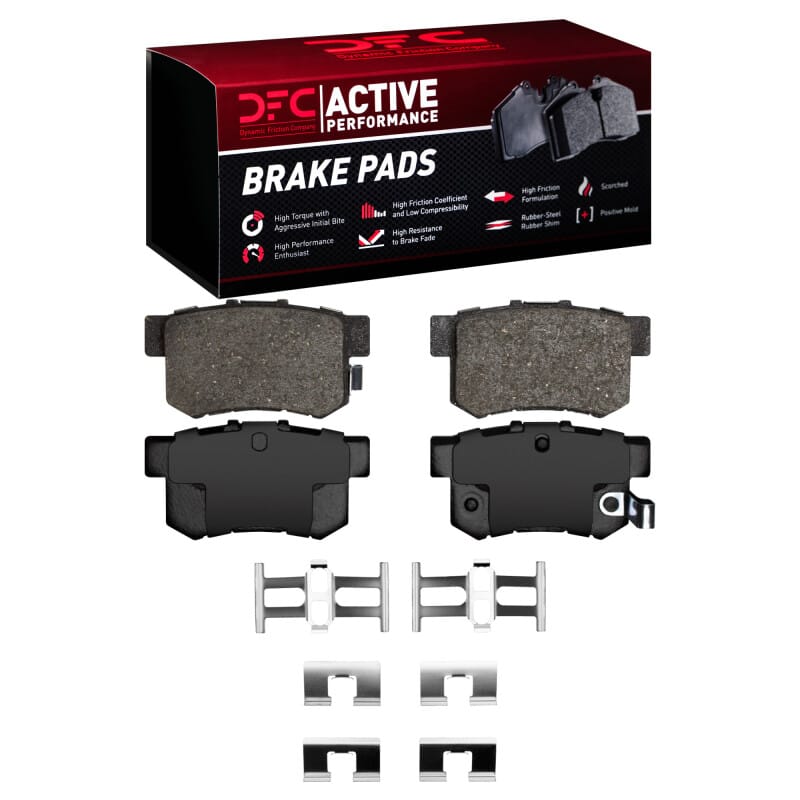 DFC — DFC 87-22 Acura CSX Rear Active Performance Pads and Hardware Kit
DFC Brake Pad Set