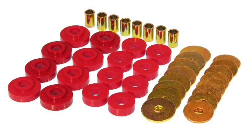 Prothane — Prothane 63-69 Chevy Corvette Body Mount - Red
BODY/SUB-FRAME MNTS