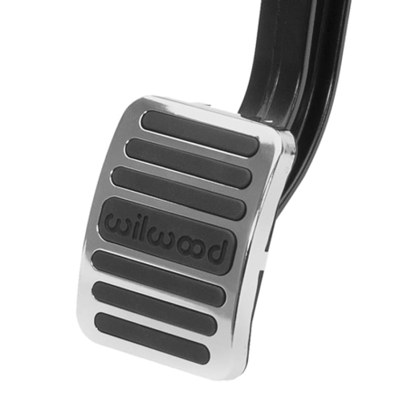 Wilwood — Wilwood Brake Pedal Cover And Trim Plate Kit - Black Rubber/Stainless
PEDAL PAD AND COVER