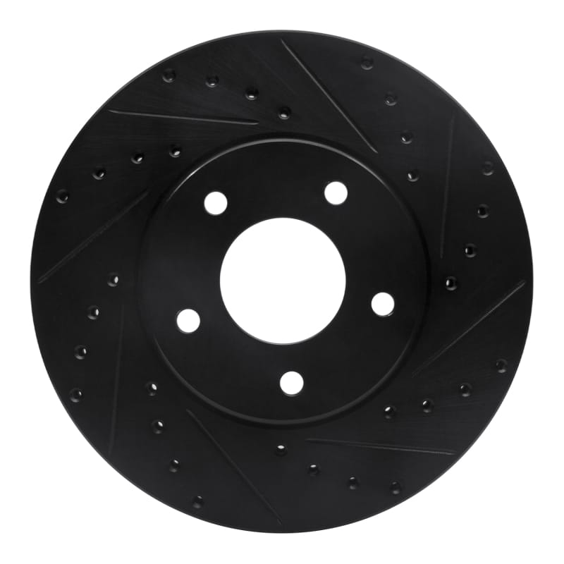 R1 Concepts — R1 97-03 Jaguar Vanden Plas Front Right Drilled & Slotted Black Brake Rotor
R1 Brake Rotor Drill