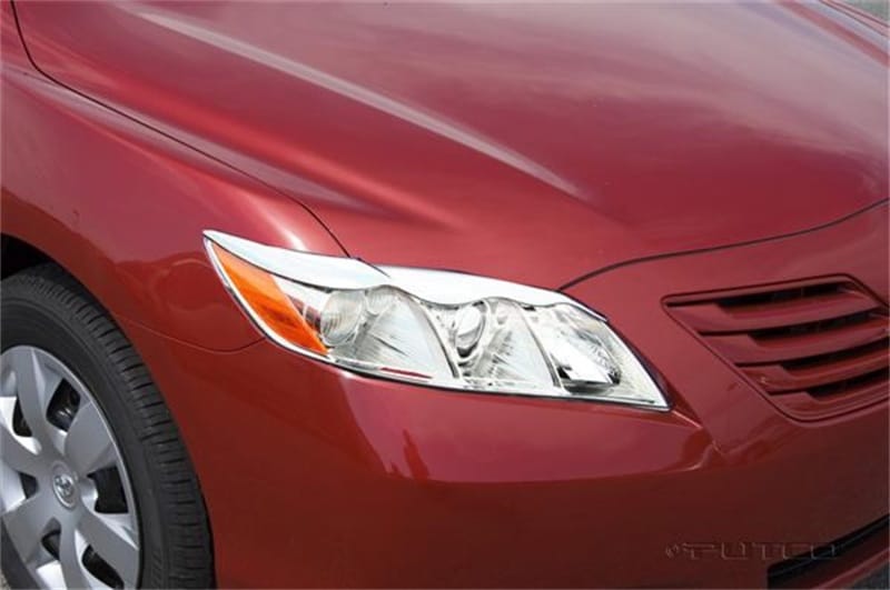 Putco — Putco 07-09 Toyota Camry (eyebrow Style) Head Lamp Overlays & Rings
Head Light Bezel Set