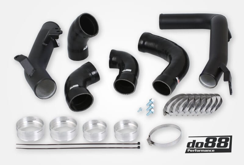 do88 — do88 Volvo S60 V60 XC60 V90 S90 XC90 SPA Pressure Pipes Petrol OEM Intercooler Black Hoses
