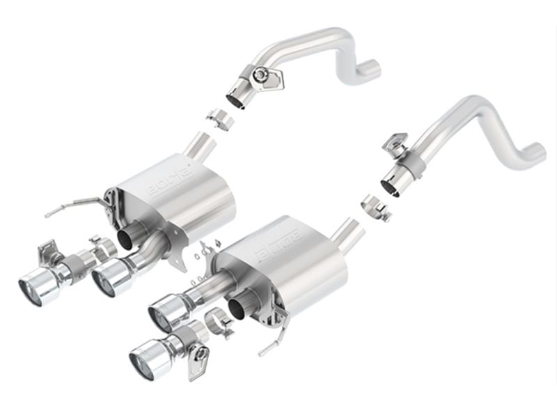 Borla — Borla 2014 Chevrolet Corvette C7 6.2L 8cyl S Type Exhaust w/ NPP Dual Mode (rear section only)
Axle-Back System
ExhstSysKt