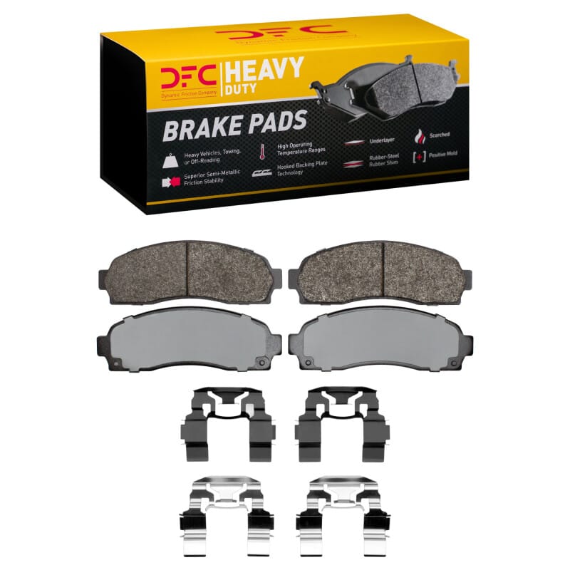 DFC — DFC 01-05 Ford Explorer Sport Trac Front Heavy Duty Pads and Hardware Kit
DFC Brake Pad Set