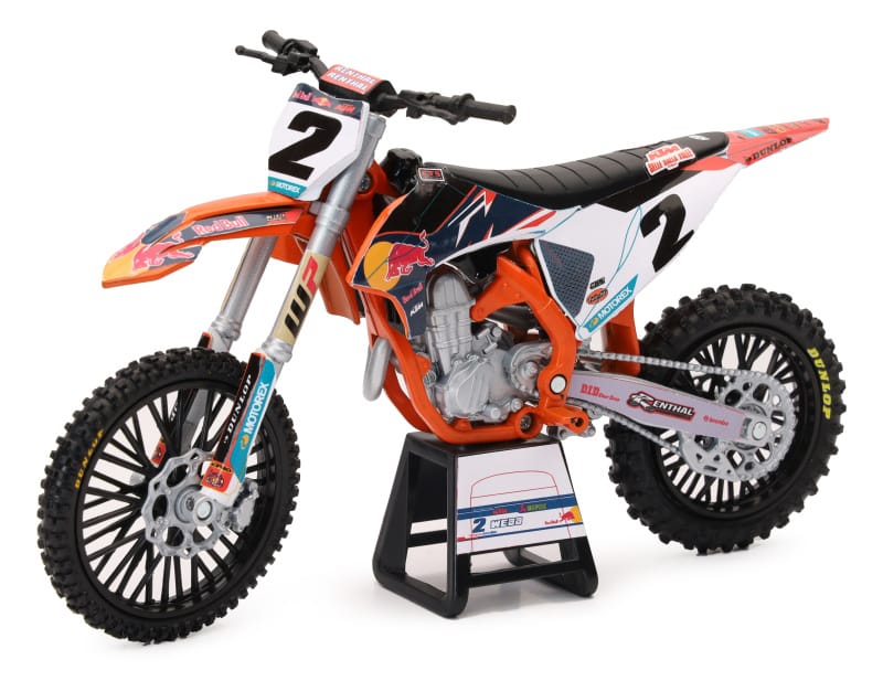 New Ray Toys — New Ray Toys KTM Red Bull 450SX-F (Cooper Webb #2)/ Scale 1:12