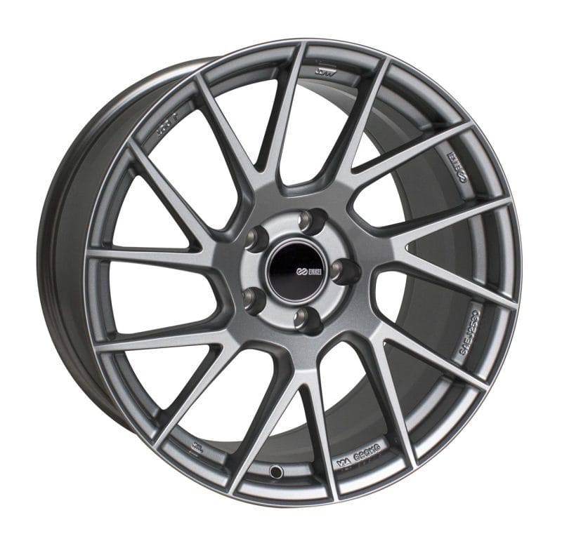 Enkei — Enkei TM7 17x9 5x100 45mm Offset 72.6mm Bore Storm Gray Wheel