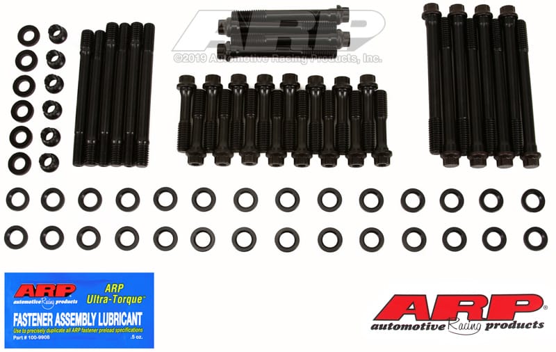 ARP — ARP SB Chevy V6 18A hi-port 3/8in holes head bolt kit