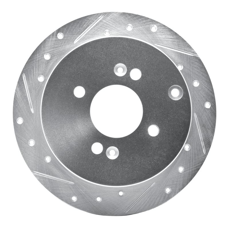 R1 Concepts — R1 06-12 Dodge Attitude (Mexico) Rear Left Drilled & Slotted Silver Brake Rotor
R1 Brake Rotor Drill