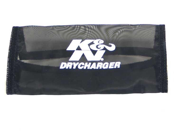 K&N Engineering — K&N Drycharger Wrap Black 7.125in W 7.125in L