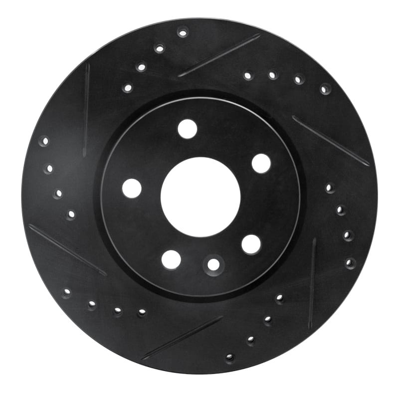 R1 Concepts — R1 11-23 Chevrolet Bolt EUV Front Left Drilled & Slotted Black Brake Rotor
R1 Brake Rotor Drill