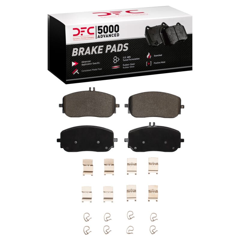 DFC — DFC 19-25 Mercedes-Benz G550 Front 5000 Advanced Low Metallic Brake Pads and Hardware Kit