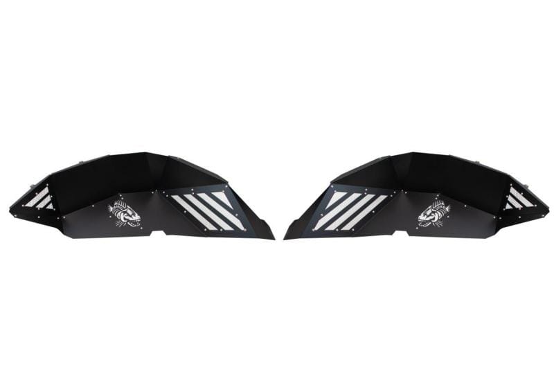 Fishbone Offroad — Fishbone Offroad 2018+ Jeep Wrangler - Black Powdercoat Rear Inner Fenders