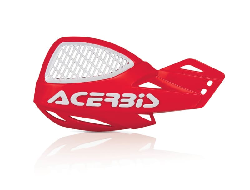 Acerbis — Acerbis Vented Uniko Handguard - Red/White