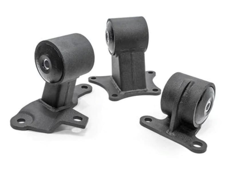 Innovative Mounts — Innovative 90-93 Accord H/F Series Black Steel Mounts 75A Bushings (Auto EX to Manual 94-01 Trans)