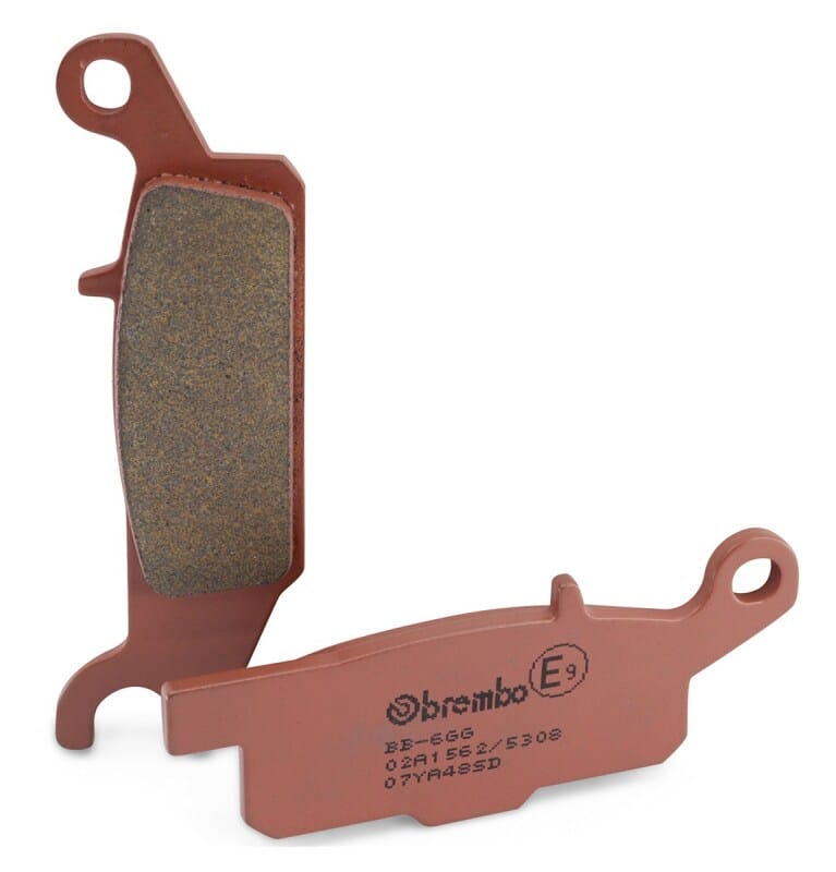 Brembo OE Powersports — Brembo OE 09-14 Yamaha YFM Raptor Right 250cc Sinter Brake Pad - Front