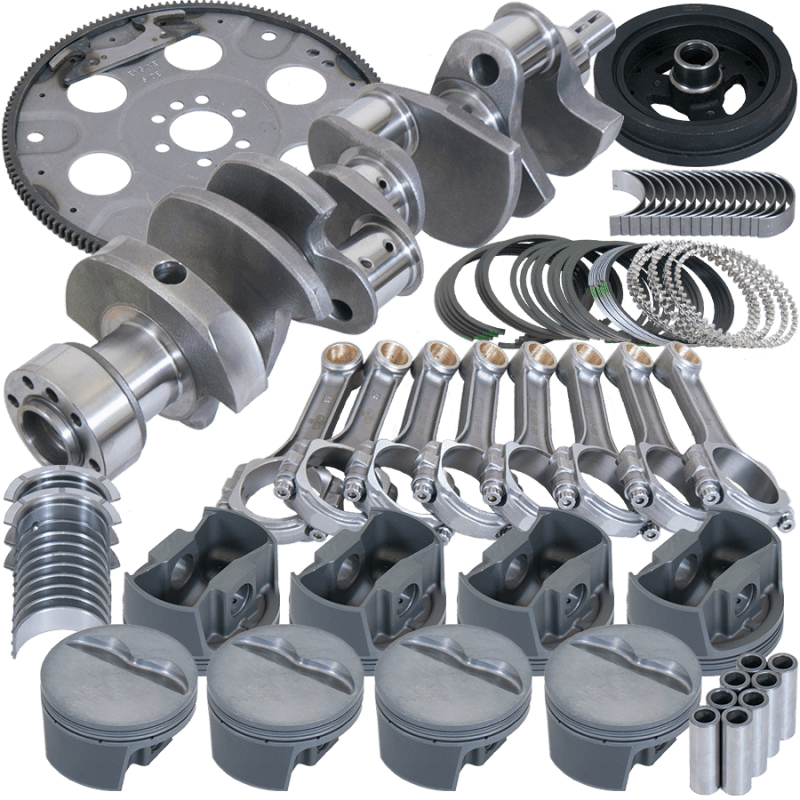 Eagle — Eagle Chevy 350 1Pc 3.750in Crank 5.700in I-Beam Rods 4.060in Pistons 153 Tooth FP Balanced Assembly
Bal Str & Strip Assy