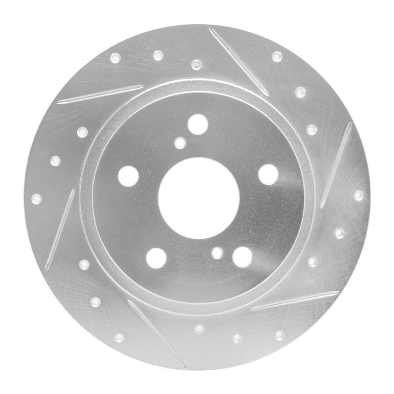 R1 Concepts — R1 08-18 Pontiac Vibe Rear Right Drilled & Slotted Silver Brake Rotor
R1 Brake Rotor Drill