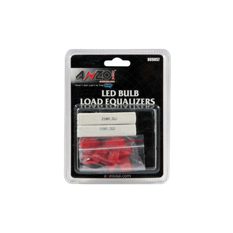 ANZO — ANZO Resistor Kit Universal LED Bulb Resistor Kit Pair 25W/6.2 OHM
LEDResistor