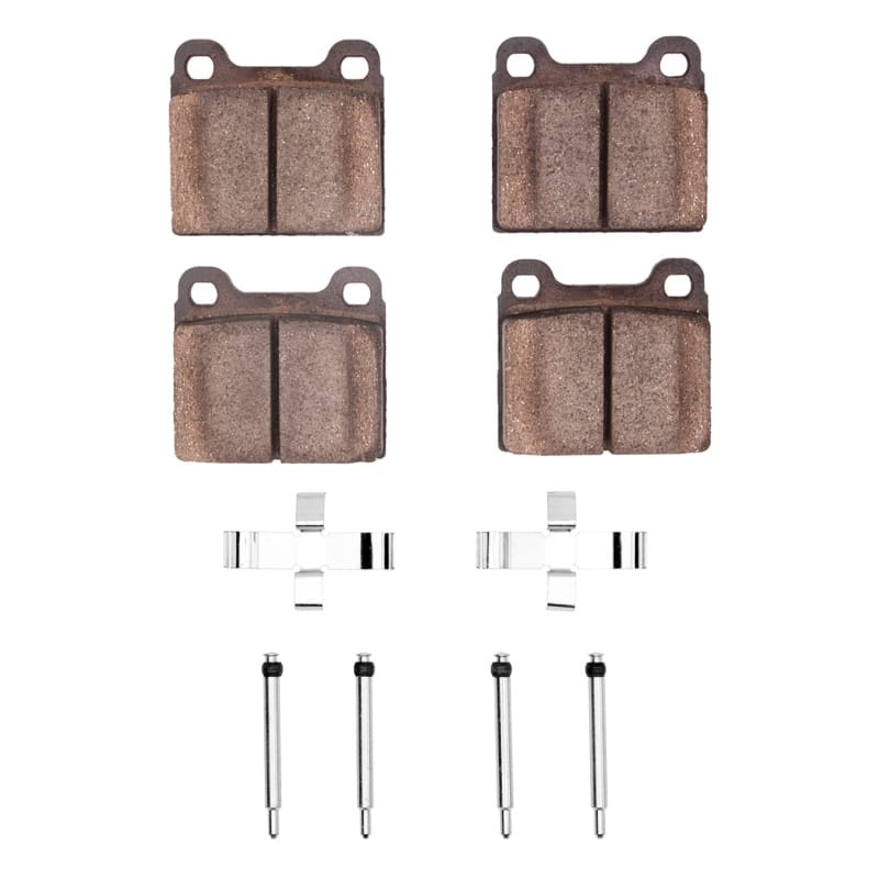 DFC — DFC 72-72 Porsche 914/411 Front 4000 HybriDynamic Brake Pads and Hardware Kit
DFC Brake Pad Set