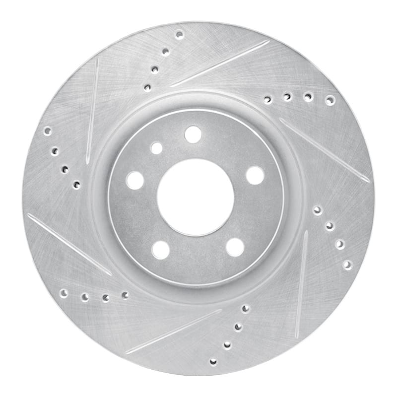 R1 Concepts — R1 91-20 Alfa Romeo 164 Front Left Drilled & Slotted Silver Brake Rotor
R1 Brake Rotor Drill