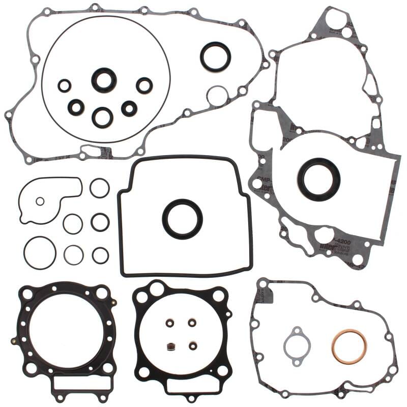 Vertex Pistons — Vertex Gaskets 05-17 Honda CRF450X Complete Gasket Kit w/ Oil Seals