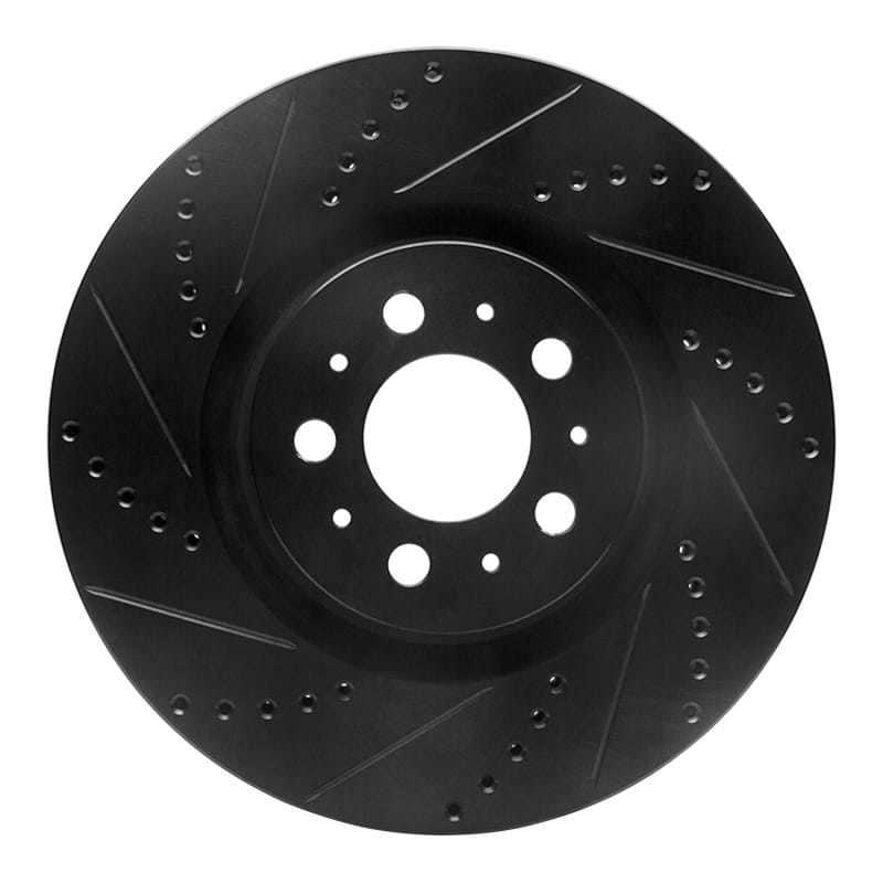 R1 Concepts — R1 04-07 Volvo S60 Front Left Drilled & Slotted Black Brake Rotor
R1 Brake Rotor Drill
