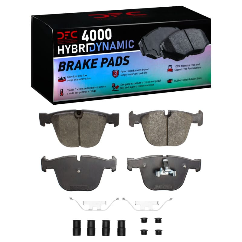DFC — DFC 09-17 BMW 740Ld xDrive Rear 4000 HybriDynamic Brake Pads and Hardware Kit
DFC Brake Pad Set