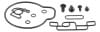 All Balls Racing — All Balls Racing 2002 KTM EXC-G 250 Racing Carburetor Mid Body/Jet Block Gasket Kit