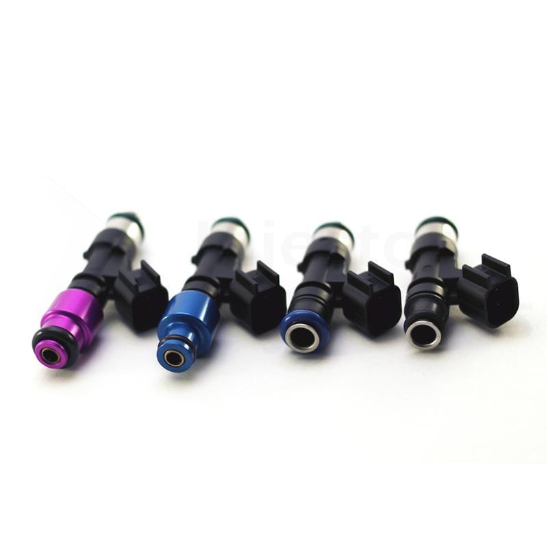 Injector Dynamics — Injector Dynamics ID1050X Injectors - 60mm Length - 11mm Blue Top - 204 Lower Cushion (Set of 6)