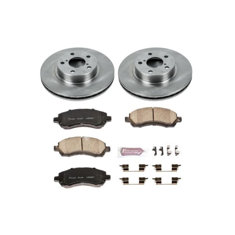 PowerStop — Power Stop 97-01 Subaru Impreza Front Autospecialty Brake Kit