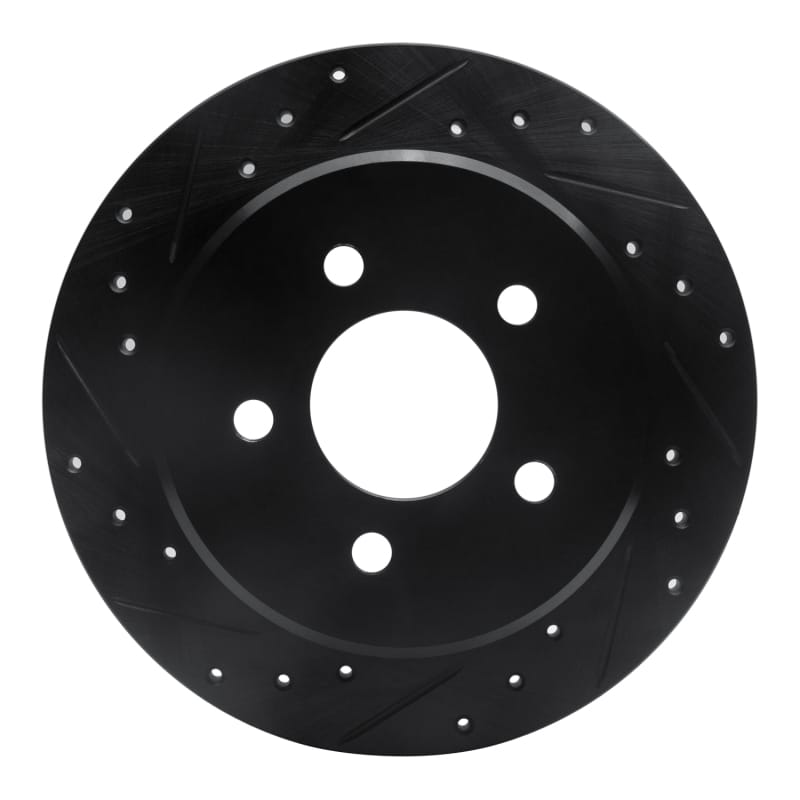 R1 Concepts — R1 91-95 Ford Crown Victoria Rear Left Drilled & Slotted Black Brake Rotor
R1 Brake Rotor Drill