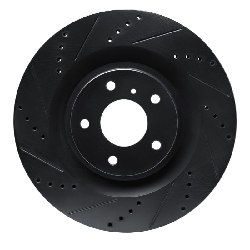 R1 Concepts — R1 19-24 Infiniti QX55 Front Left Drilled & Slotted Black Brake Rotor
R1 Brake Rotor Drill