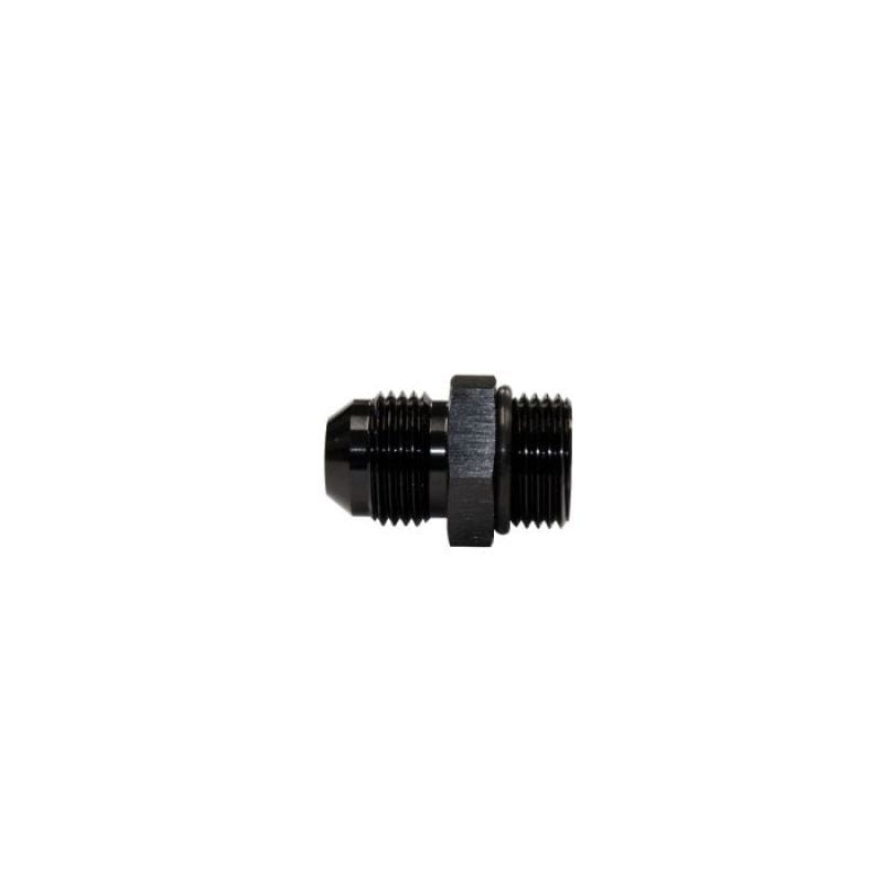 Fleece Performance — Fleece Performance Universal -8AN to 3/4in-16 Straight Male w/ O-Ring - Black
Hose Connector