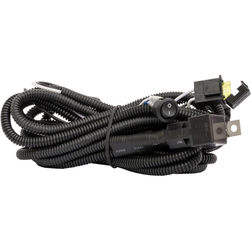 Westin — Westin 11ft Length 14 Ga Incl 15 Amp Fuse w/ Loom & Single Connector LED Wiring Harness - Black
LEDWireHarness