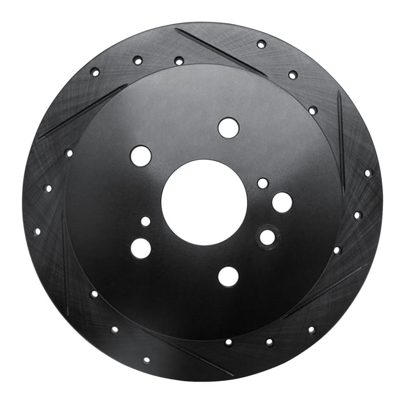 R1 Concepts — R1 09-15 Toyota Venza Rear Right Drilled & Slotted Black Brake Rotor
R1 Brake Rotor Drill