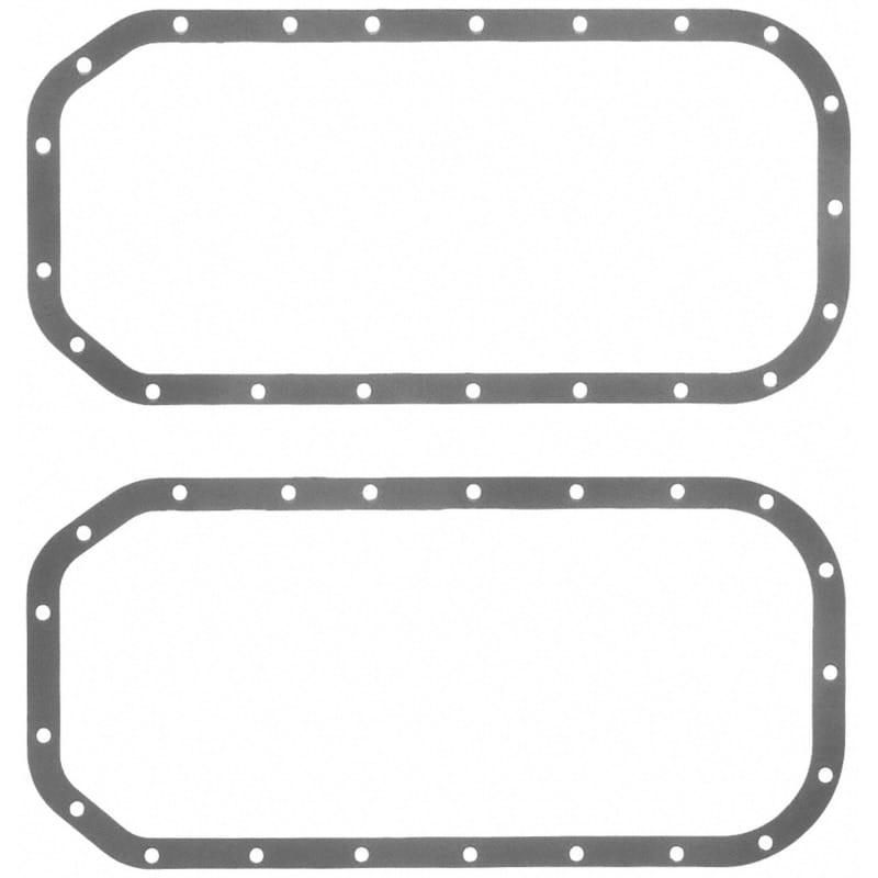 Fel-Pro — Fel-Pro Toyota Corolla OS 30510 A Engine Oil Pan Gasket Set High-Temperature Rubber-Coated Fiber