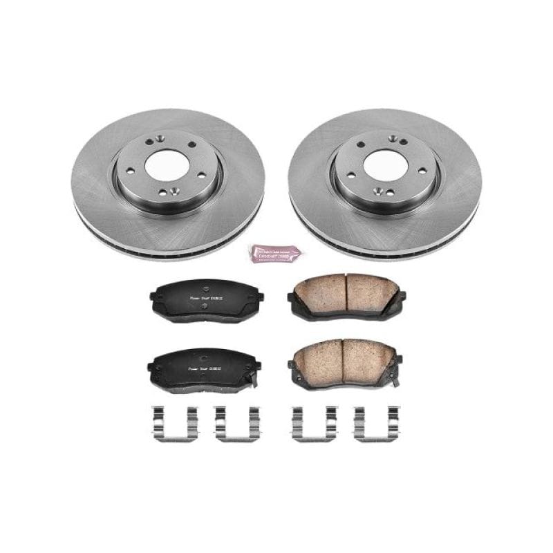 PowerStop — Power Stop 12-16 Kia Sportage Front Autospecialty Brake Kit