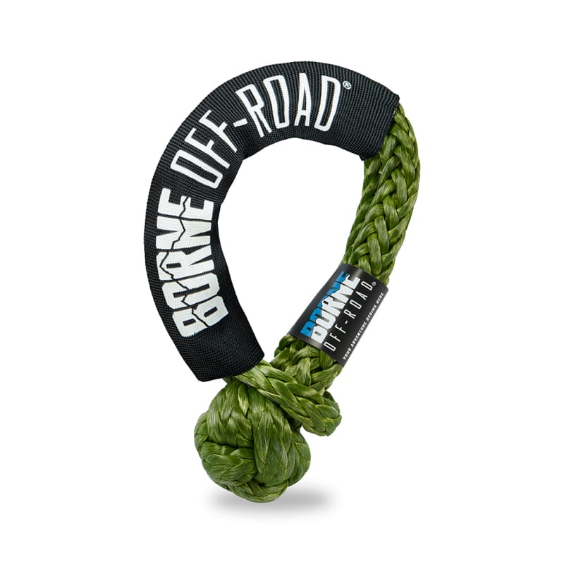 Borne Off-Road — Borne Off-Road 1/2in X 20in Soft Shackle Army Green