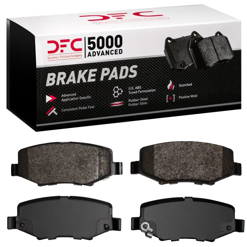 DFC — DFC 07-18 Dodge Nitro Rear 5000 Advanced Semi Metallic Brake Pads
DFC Brake Pad Set