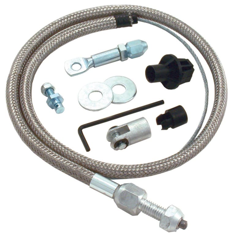 Spectre — Spectre Throttle Cable w/Braided SS Housing - 3ft.