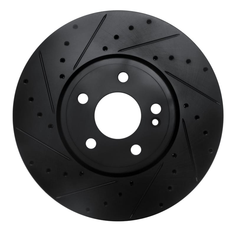 R1 Concepts — R1 19-26 Mercedes-Benz A220 Front Left Drilled & Slotted Black Brake Rotor
R1 Brake Rotor Drill