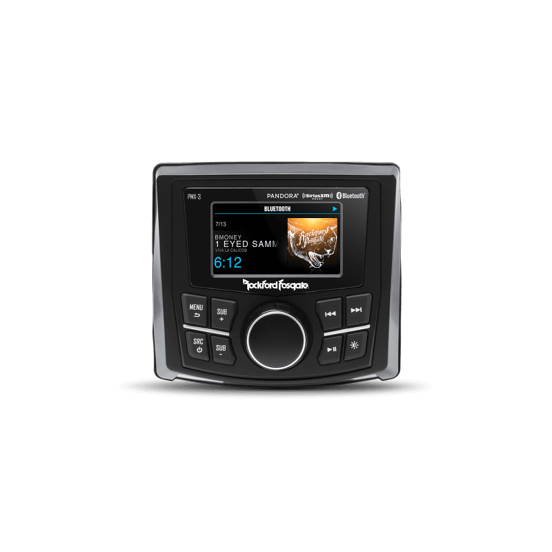 Rockford Fosgate UTV — Rockford Fosgate Compact Digital Media Receiver w/ 2.7in. Display
