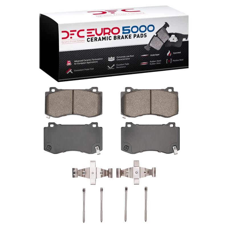 DFC — DFC 05-23 Chrysler 300 Front Euro 5000 Ceramic Brake Pads and Hardware Kit
DFC EURO Pads + HW