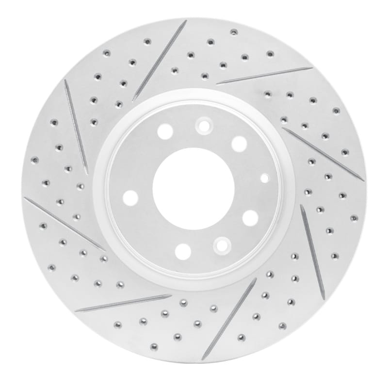R1 Concepts — R1 06-07 Mazda 6 Front Left Drilled & Slotted Geo-Carbon Rotor