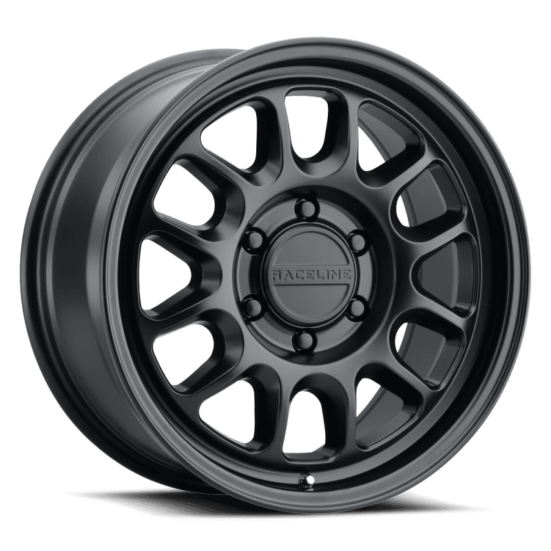 Raceline — Raceline 958B Rogue 17x8.5in / 8X165.1 BP / 0mm Offset / 130.81mm Bore - Satin Black