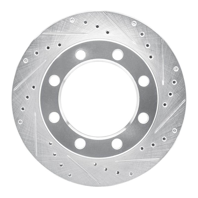 R1 Concepts — R1 80-94 Ford F-250 4WD (Excl Super Duty) Front Right Drilled & Slotted Silver Brake Rotor
R1 Brake Rotor Drill