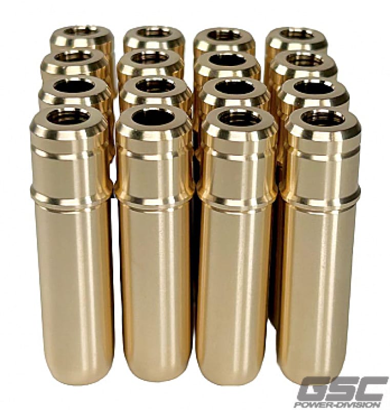GSC Power Division — GSC P-D Ford Coyote Gen 3 Intake/Exhaust Valve Guide Set - Set of 16 (Use OEM or GSC 1102)